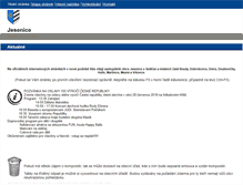 Tablet Screenshot of jesenice-obec.cz